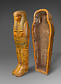 Outer Coffin of Menkheperre (C), usurped from Ahmose, Wood, paste, paint